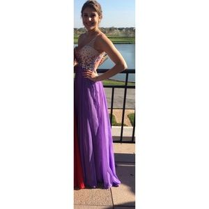 Lilac Prom Dress